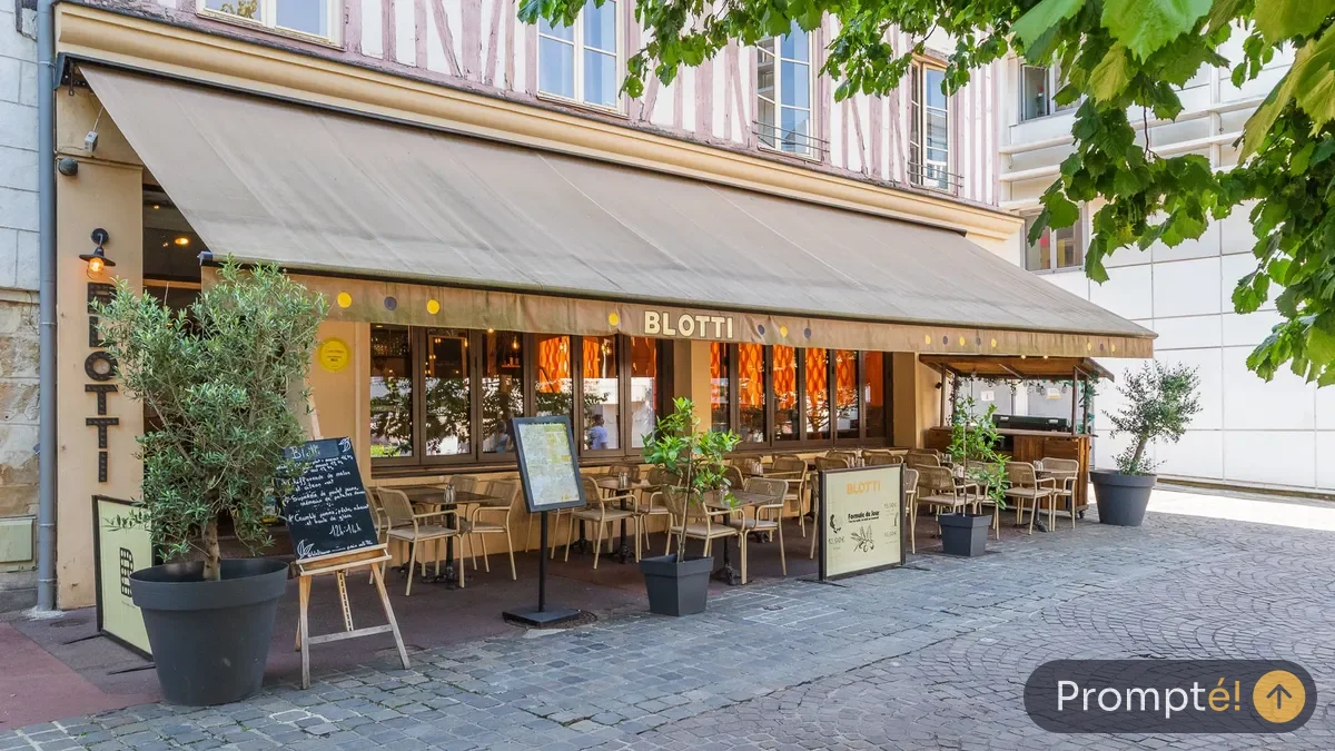 Restaurant Blotti, cuisine autre, a Rouen - photo terrain