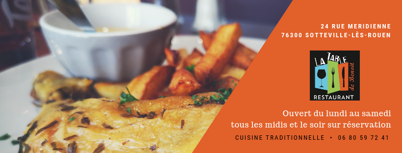 La Table de Benoit - Français / Bistrot - Sotteville-Lès-Rouen - Couverture